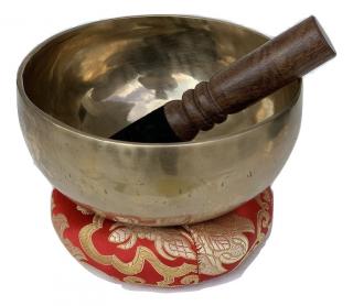 HAND-HAMMERED TIBETAN SINGING BOWL, HEALING, SOUND THERAPY 6-INCH